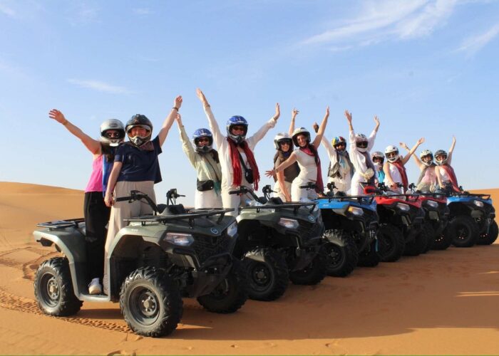 Tour en quad por el desierto de Merzouga