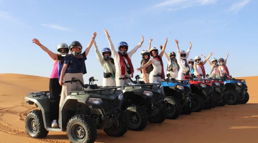 Tour en quad por el desierto de Merzouga