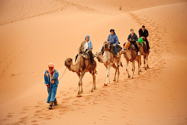 Paseo en camello y noche en Merzouga Desierto