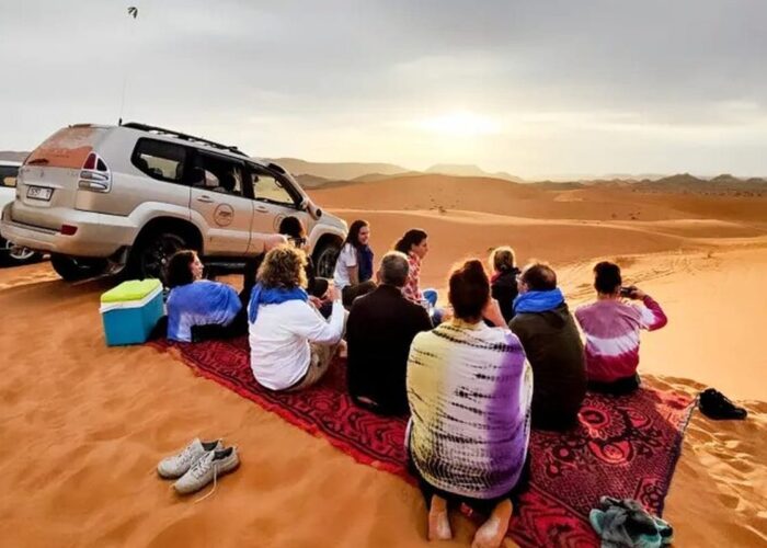 Los Mejores Tours al Atardecer O Amanecer en Merzouga en 4x4