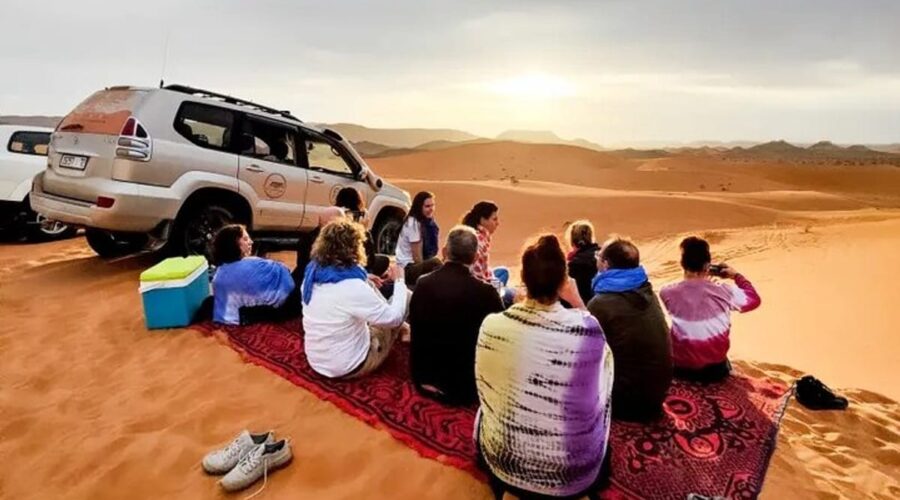 Los Mejores Tours al Atardecer O Amanecer en Merzouga en 4x4
